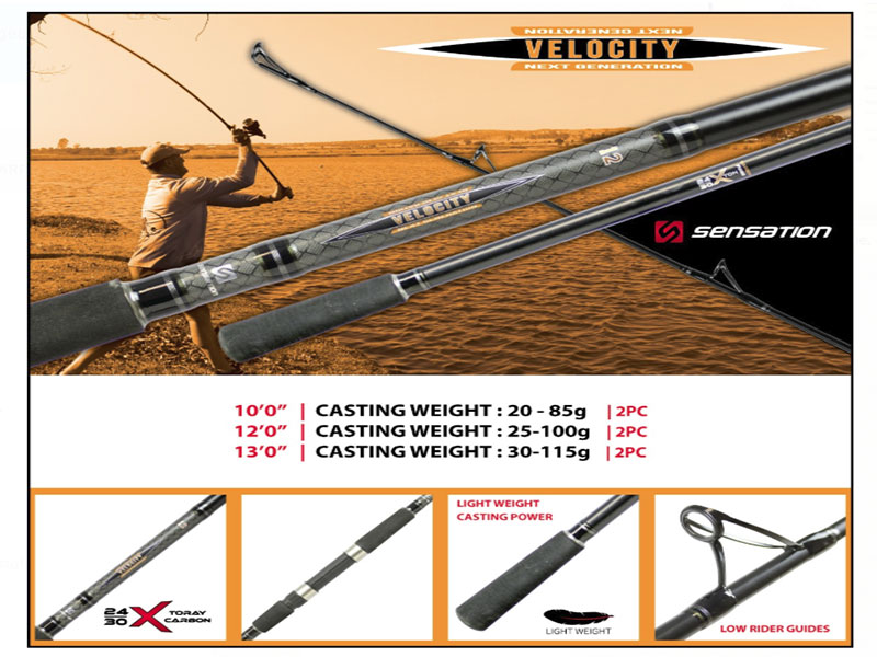 sensation fishing rods prices