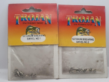 TROJAN TIATANIUM B/BEARING SWIVEL