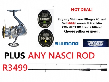 SHIMANO ULTEGRA AND SHIMANO NASCI COMBO DEAL