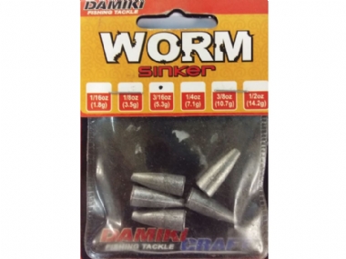 DAMIKI WORM SINKER LEAD