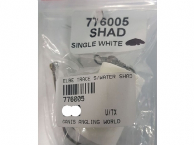 ELBE SINGLE WHITE  SHAD TRACE