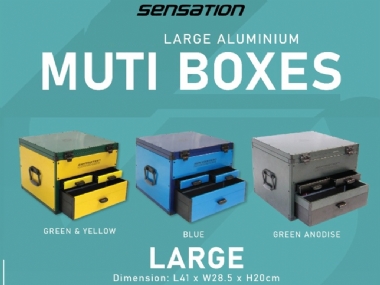 SENSATION ALUMINUM LARGE MUTI BOX