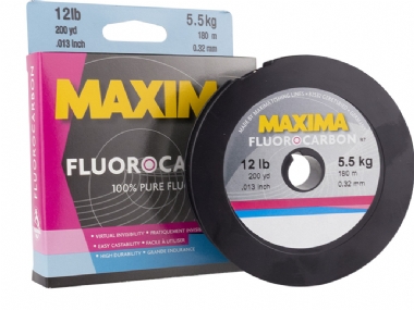 MAXIMA FLUOROCARBON ONE SHOT CLEAR 180M