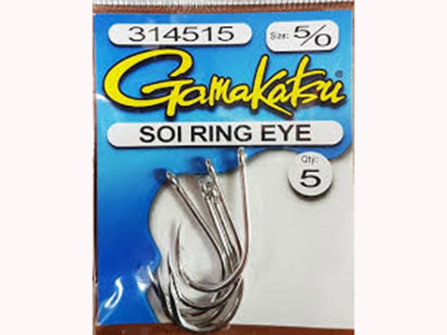 Gamakatsu Iseama Ring Eye Hooks (Gold)