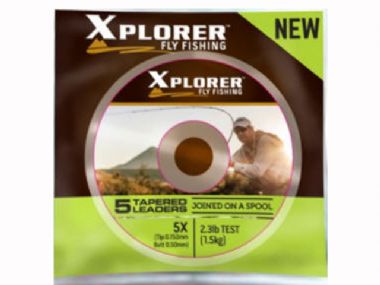 XPLORER 5 TAPERED LEADERS JOINED ON A SPOOL