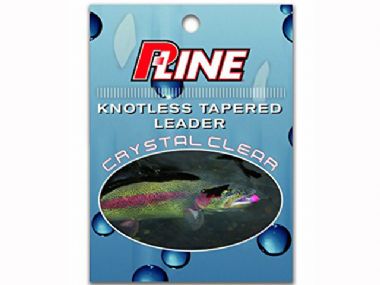 PLINE KNOTLESS TAPERED LEADER CRYSTAL CLEAR