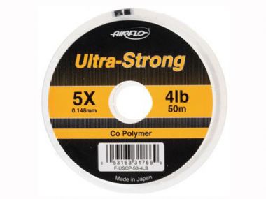 AIRFLO ULTRA STRONG CO-POLYMER TIPPET CLEAR