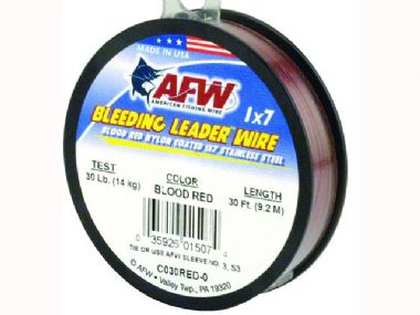 AFW BLEEDING LEADER WIRE 30FT