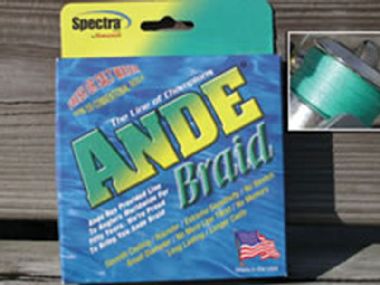 ANDE BRAID YELLOW 300YDS