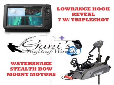 LOWRANCE REVEAL 7 WITH WATERSNAKE MOTOR