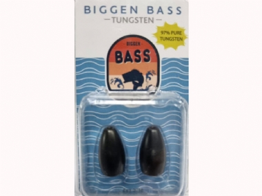 BIGGEN BASS TUNGSTEN FLIPPING  WEIGHTS BLACK