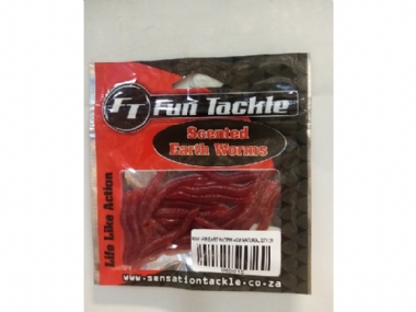 FUN TACKLE SCENTED EARTH WORMS