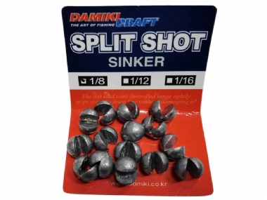 DAMIKI SPLIT SHOT SINKERS