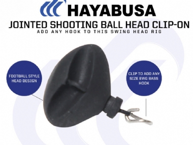 HAYABUSA JOINTED SHOOTING BALL HEAD CLIP-ON