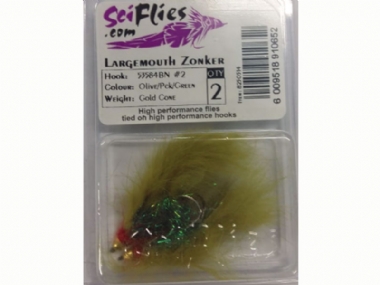 SCIENTIFIC FLIES  LARGE MOUTH ZONKER