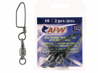 AFW BALL BEARING SNAP SWIVEL WITH WELDED RING