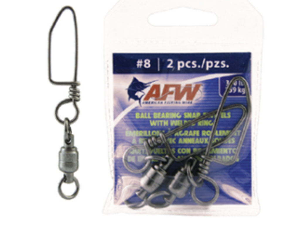 AFW BALL BEARING SNAP SWIVEL WITH WELDED RING