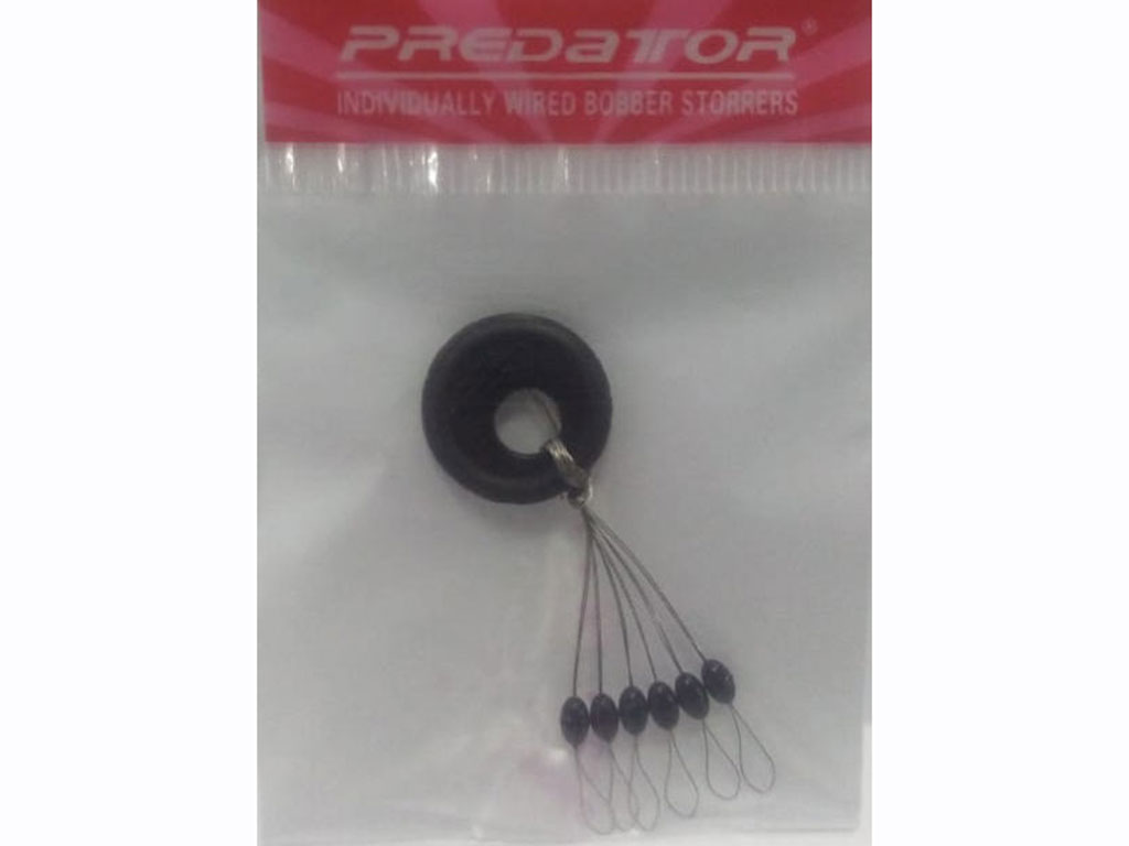 PREDATOR INDIVIDUALLY WIRED BOBBER STOPPERS