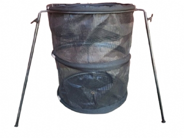 GANIS RUBBER KEEP NET PLUS ZIP SMALL WITH STAND