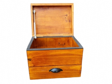 GANIS WOODEN DRAWER BOX
