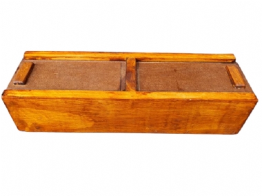 GANIS DUAL WORM WOODEN BOX