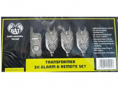 B.A.T TRANSFORMER 3X ALARM AND REMOTE