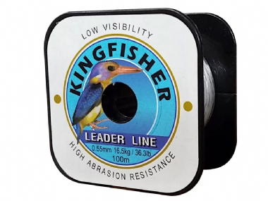 KINGFISHER LEADER LINE CLEAR 100M