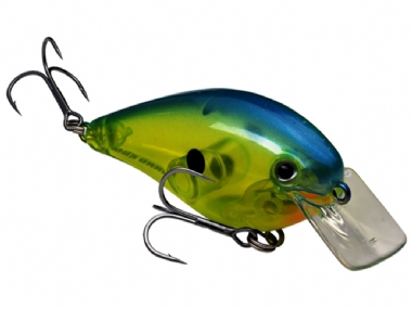 CHARTREUSE / BLUE CRYSTAL
