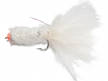SCIENTIFIC FLIES FRITS BUGGER ORANGE BRASS BEAD