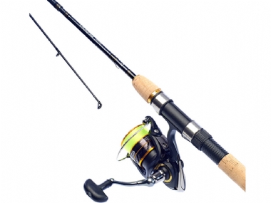 DAIWA CROSSFIRE SPINNING SET (BLACK GOLD)