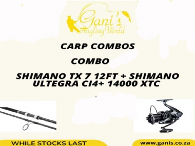 CARP COMBO 49 SHIMANO TX 7 12FT & SHIMANO TX 7 12FT