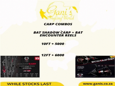 CARP COMBO 47 BAT SHADOW CARP & BAT ENCOUNT REEL