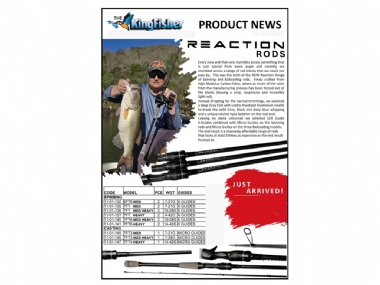KINGFISHER REACTION NEW RANGE