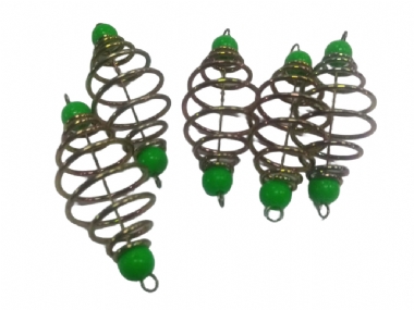 LONG BENEFIT SPRINGS WITH BEADS. 5PK
