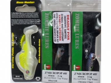 ZOMBIE LURE Z MICROPOP 40F COMBO
