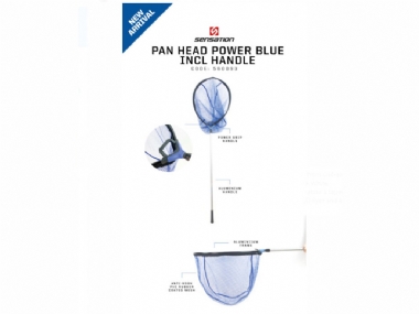 SENSATION PAN HEAD POWER BLUE INCL HANDLE