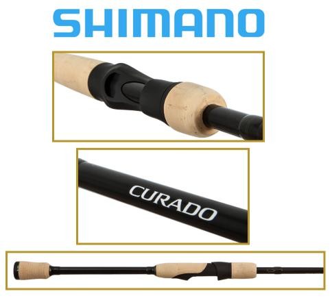 curado fishing rods