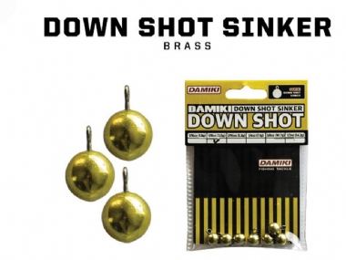 DAMIKI DOWN SHOT SINKER BRASS