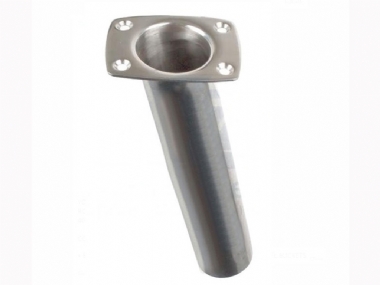 YOUNG MARINE SQUARE FLUSH ROD HOLDER 15 DEGREES