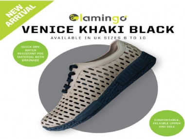 LAMINGO VENICE KHAKI BLACK