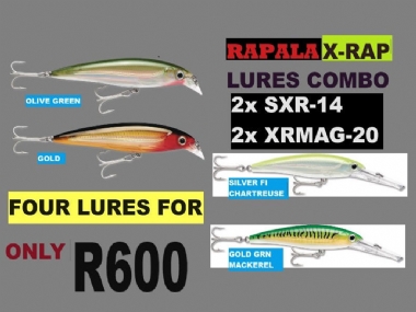 RAPALA X-RAP LURE COMBO