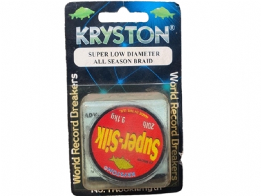 KRYSTON SUPER LOW DIAMETER ALL SEASON BRAID 20M