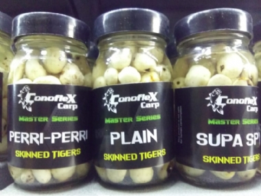 CONOFLEX CARP MASTER SERIES SKINNED TIGERNUTS 125ML