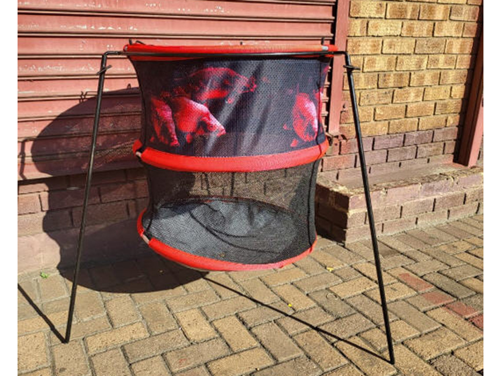 GANIS ZIP RUBBER KEEP NET WITH STAND