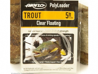 AIRFLO TROUT POLY LEADER CLEAR 5FT