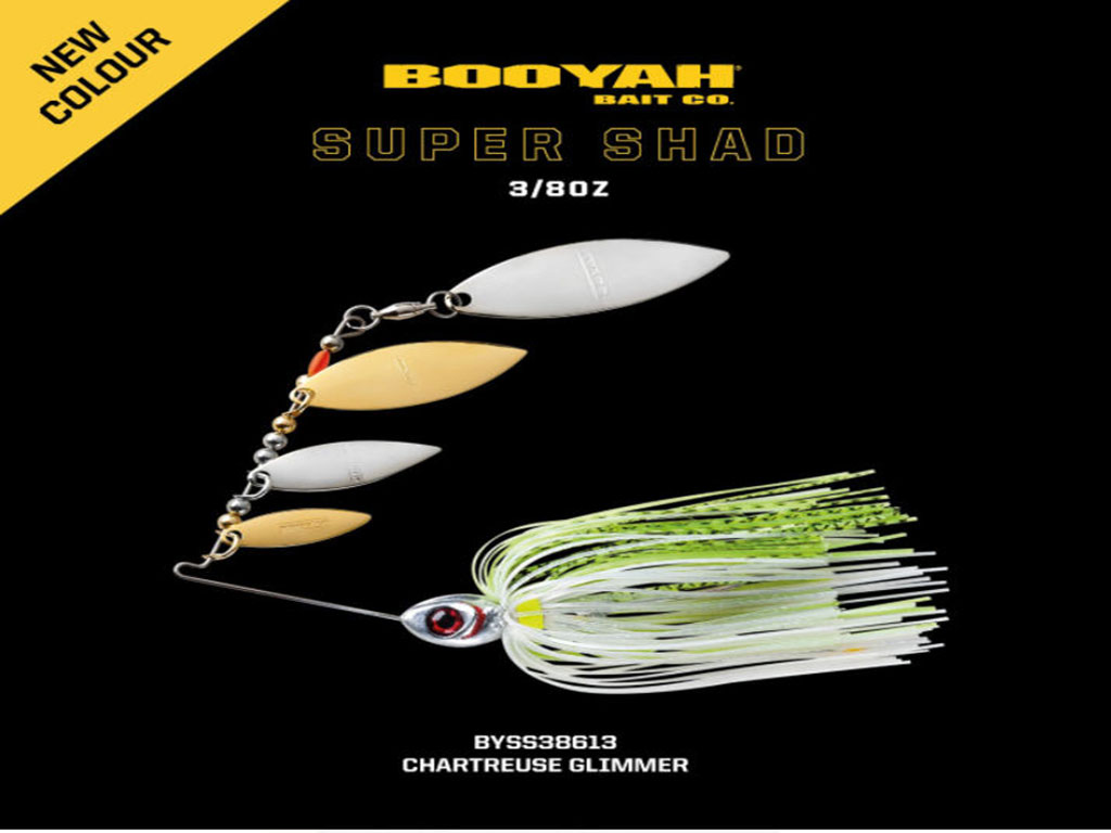 Booyah Super Shad 3/8oz Pearl Shiner