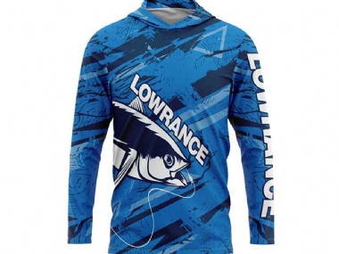 LOWRANCE HOODED DEEP SEA FISHING SHIRTS 2024